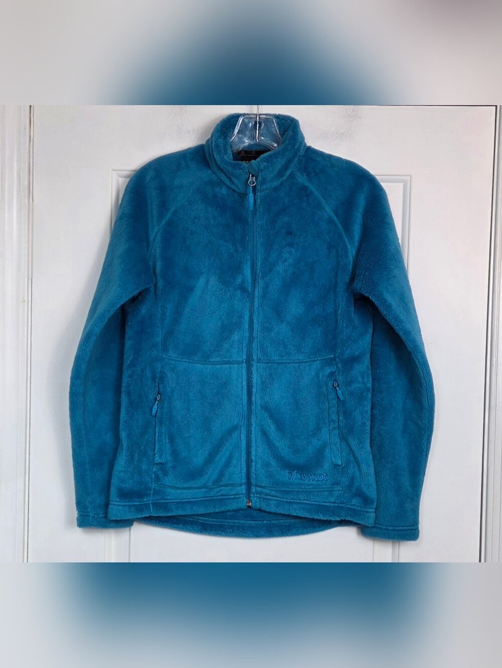 Marmot Womens Shaggy Sherpa Fleece Full Zip Jacket - Size S - GUC
